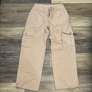 Womens Tan Cargo Pants